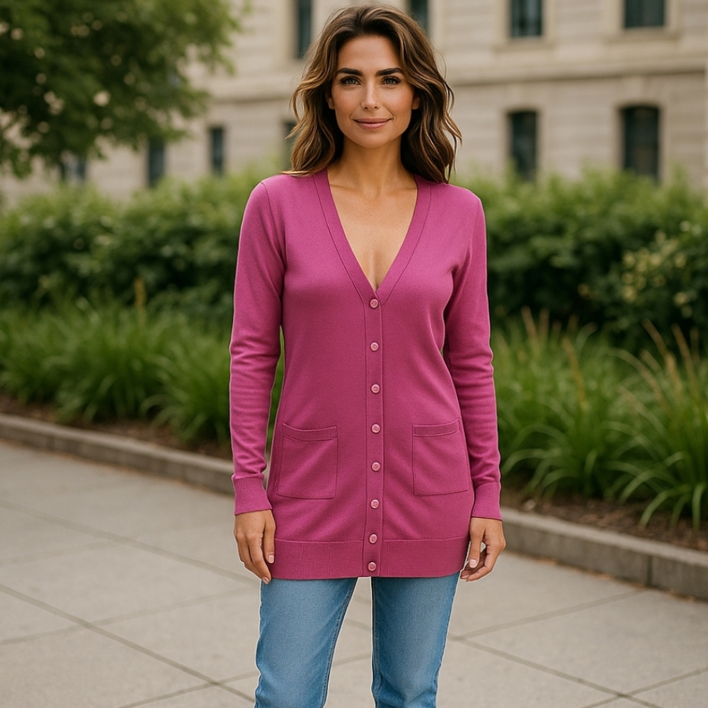 J. CREW MERINO WOOL CARDI